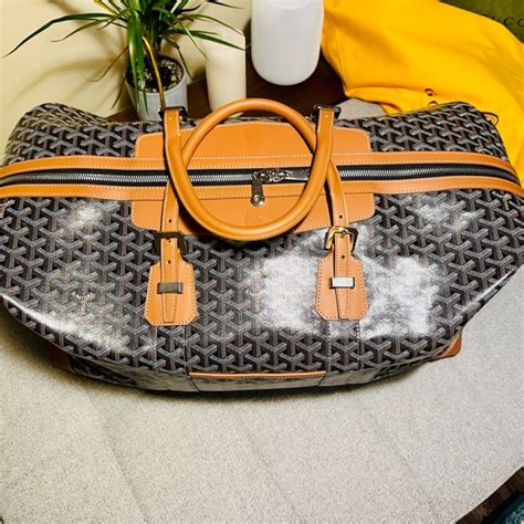 goyard travel 55 bag|authentic goyard bags.